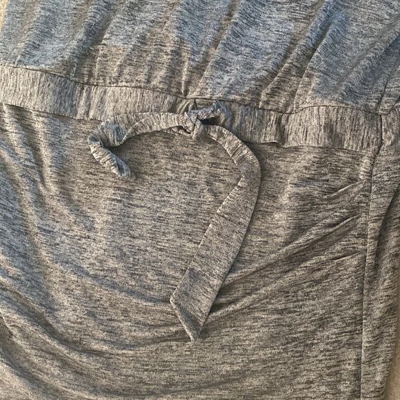 WHBM grey medium super comfortable dropped waist dress - Picture 8 of 11